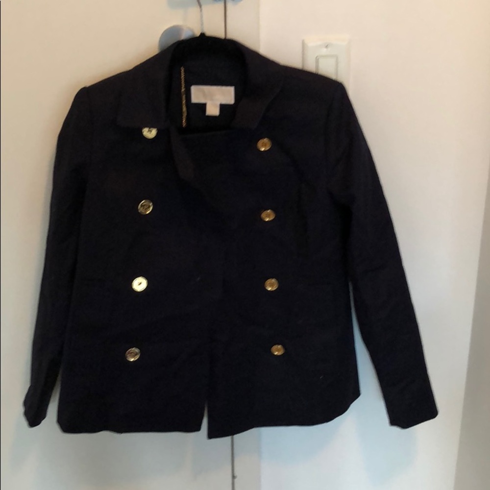 Dark blue Michael Kors jacket. Size S